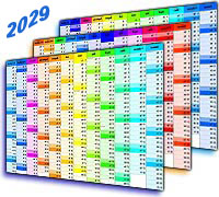Kalender 2029