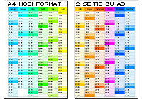 A3-Kalender aus A4-2seitig 2029